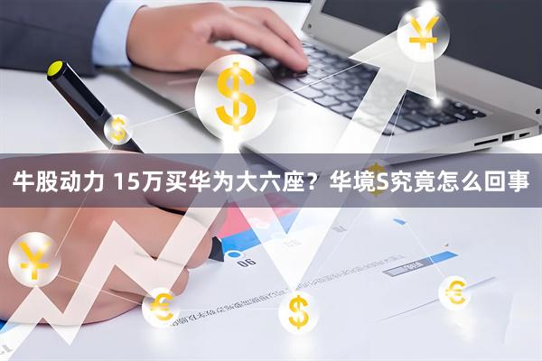 牛股动力 15万买华为大六座？华境S究竟怎么回事